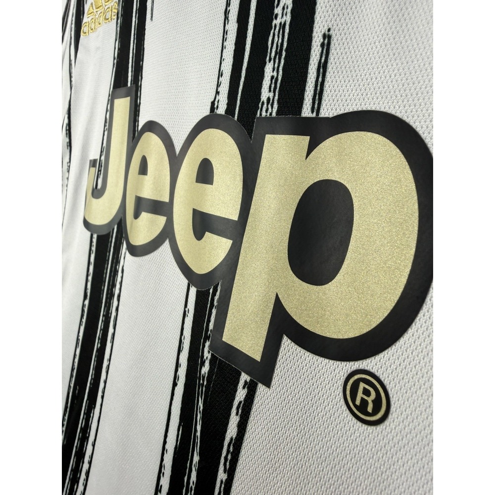 JUVENTUS ADIDAS 2020/2021 FOOTBALL SOCCER HOME JERSEY #7 RONALDO SIZE S EI9894 - Picture 4 of 16